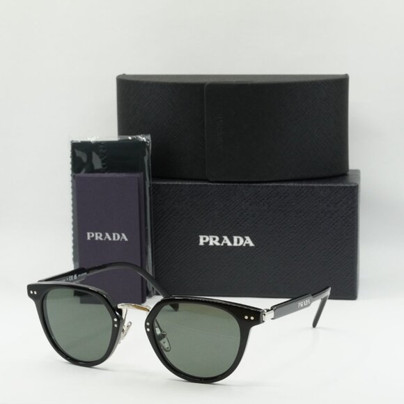 🕶️ New Prada PR17YS 1AB03R Polarized Sunglasses - Black Frame - Picture 10 of 10